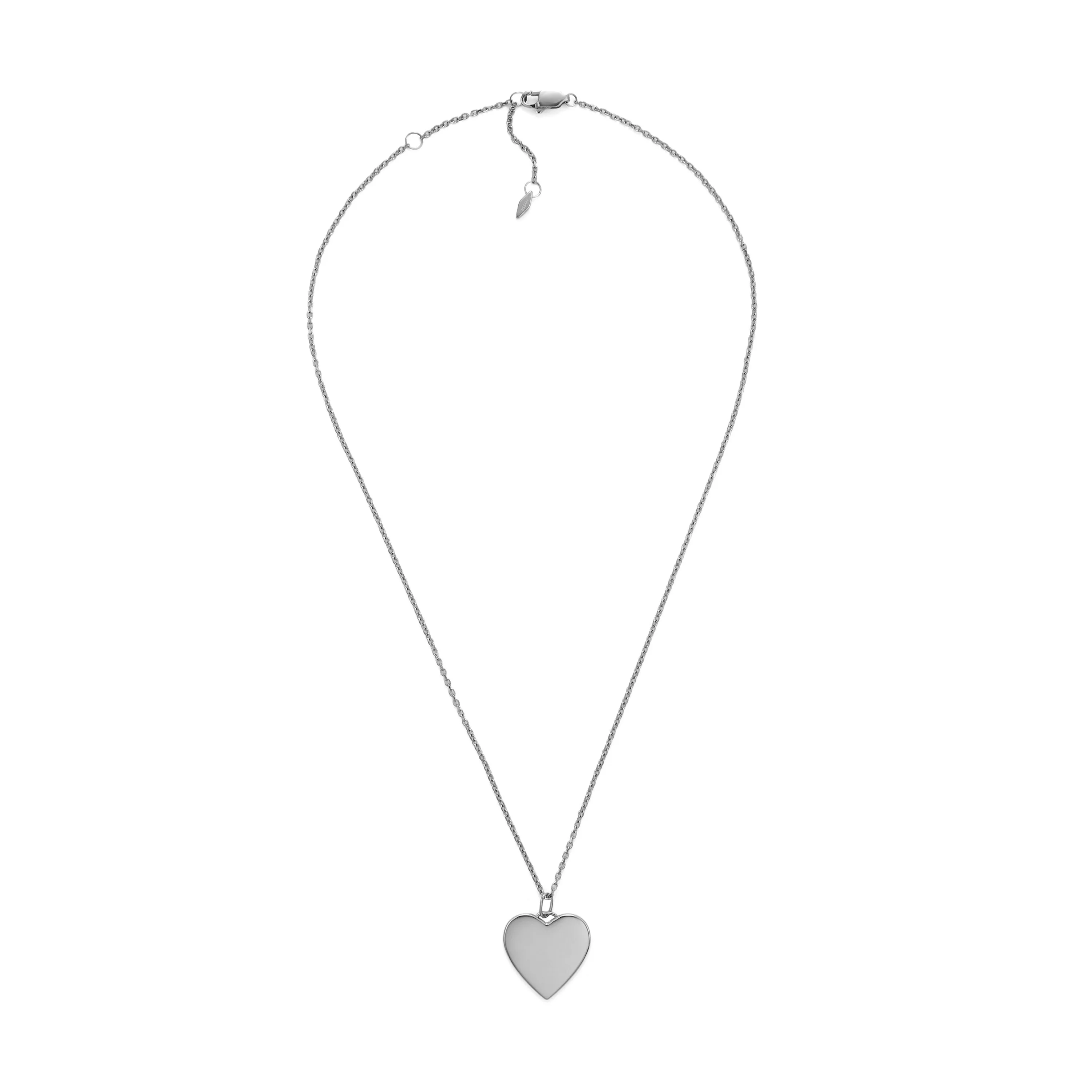 Fossil Drew Silver Necklace JF04690040