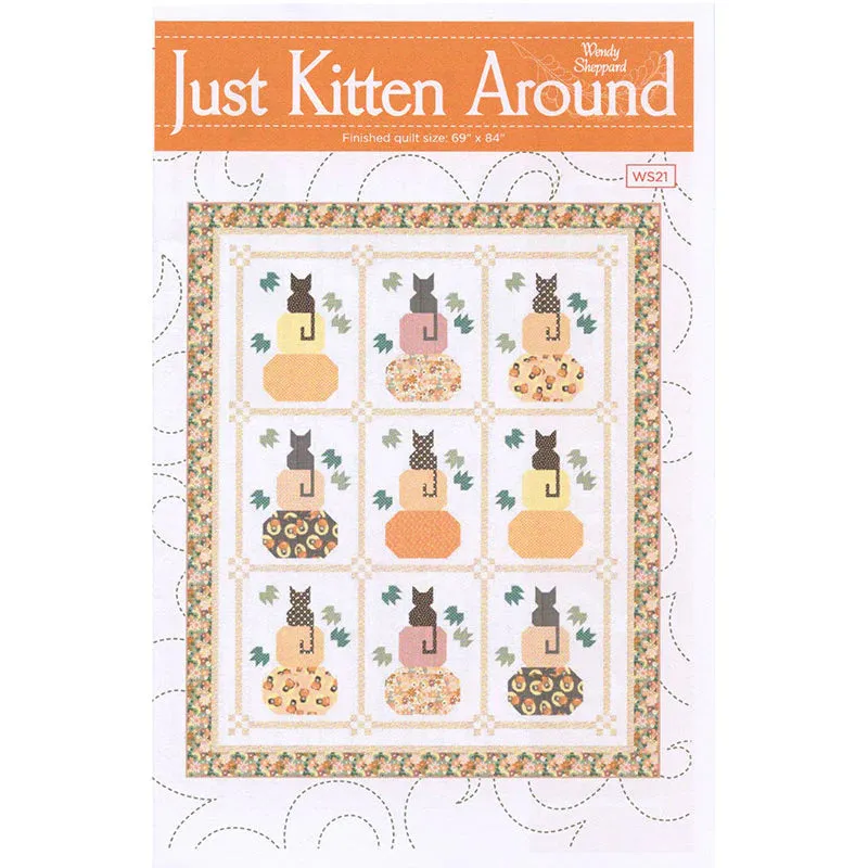 Just Kitten Around Quilt Pattern